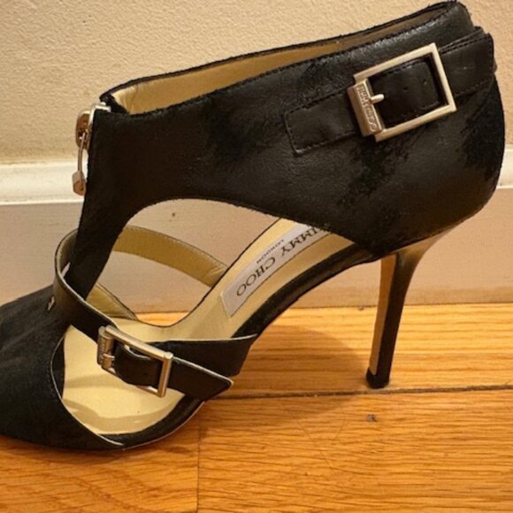 Jimmy Choo Stiletto Gladiator Sandals, Sz 39.5 - Picture 3 of 16